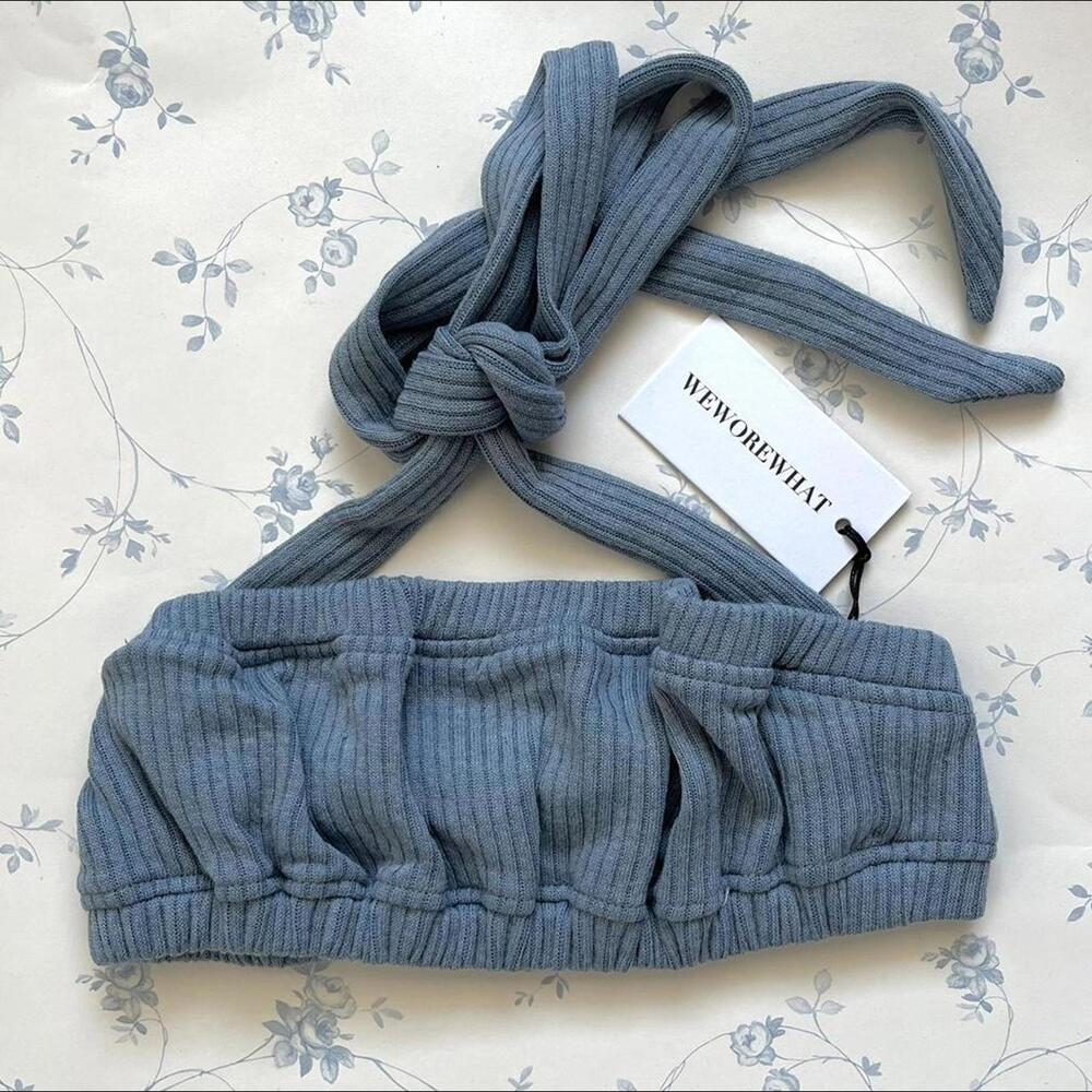 weworewhat halter top